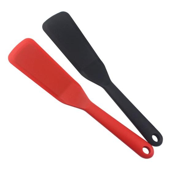 מרית סיליקון לטיגון עמידה בחום, מרית בישול נון-סטיק לביצים, פנקייקים, המבורגרים, פיצה, סטייק, חביתות, קרפים, כלי אפייה, כלי מטבח