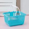 Storage Basket Multifunctional Compact Plastic   Basket with Handle for Desk