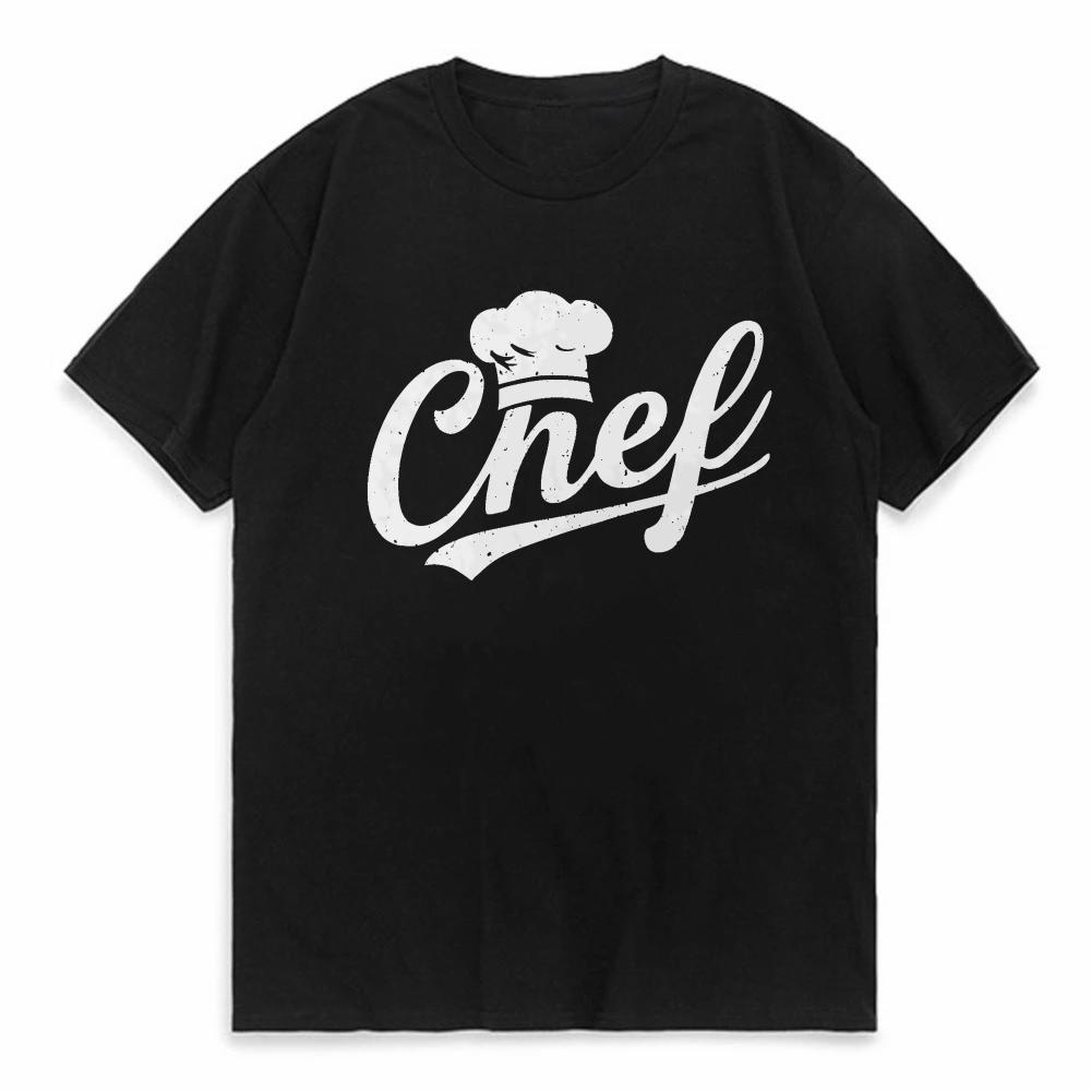Fashion Casual Tshirt  New Chef Graphic T Shirt Men Mens Clothing T Shirt Homme Mens T Shirt New In Top  Tees Tee