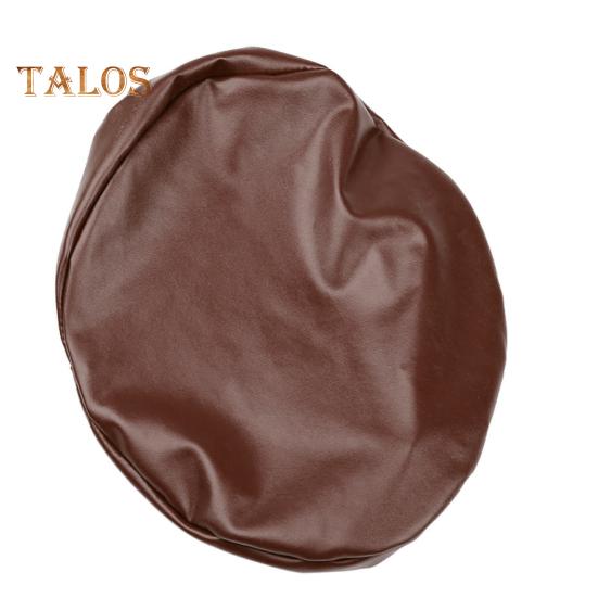 

Круглый чехол для табурета с эластичной лентой, противоскользящий, водонепроницаемый, из искусственной кожи, маслостойкий, с теплоизоляцией, однотонный, устойчивый к царапинам, для подъемного стула кофейный