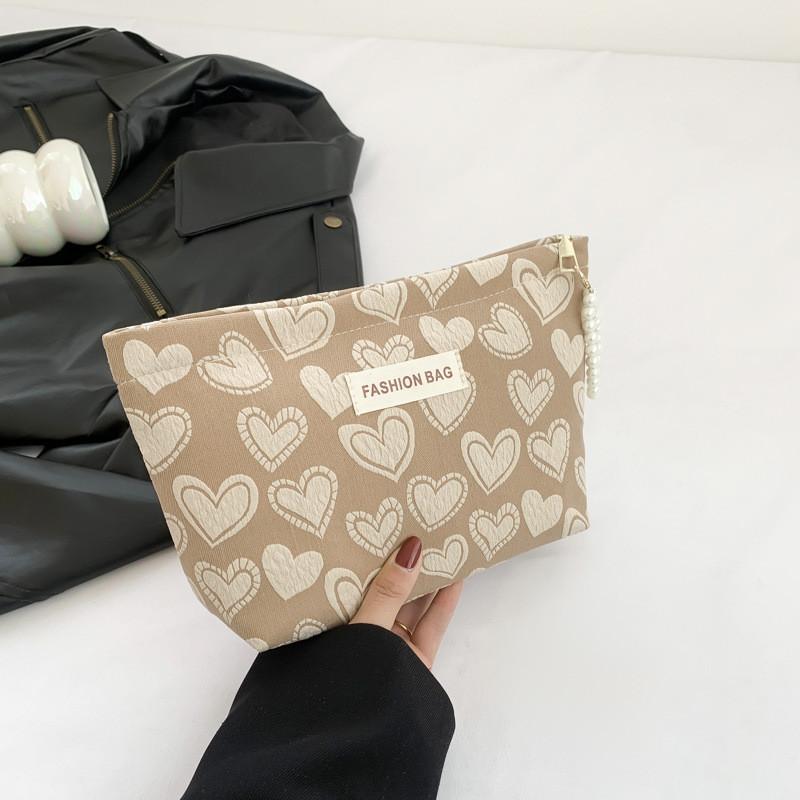 

Stylish Portable Makeup Bag Organizer For Travel With Trendy Street Style Design хакі