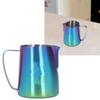 Frothing Pitcher Eagle Spout Prevent Spilling 304 Stainless Steel Frother Cup with Handle for Milk Coffee 420ml