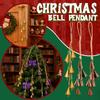 Christmas Bells, Witch Bells, Hemp Rope Bell Decorations, Christmas Tree Bell Ornaments, Christmas Bells, Vintage Gold Bells
