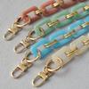 New Fashion Woman Bag Accessory Detachable Replacement Chain Candy Solid Square Acrylic Luxury Strap Women Shoulder Handle Chain