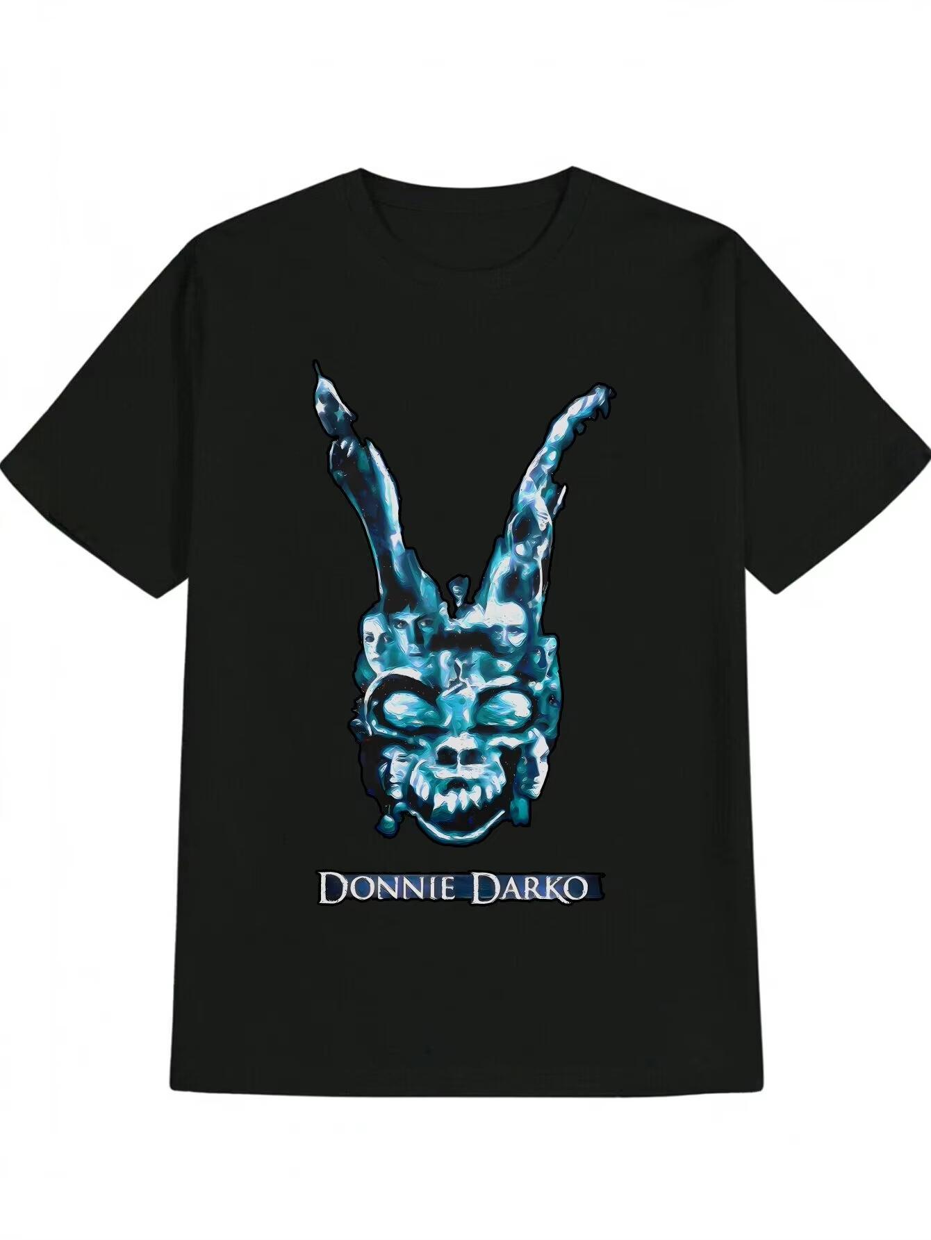 

Donnie Darko Graphic Cotton T-Shirt 2026Spring/summer Men/Women Casual Crew Neck Summer T-Shirt for Fans Pop Culture Casual W... 5XL різнокольоровий