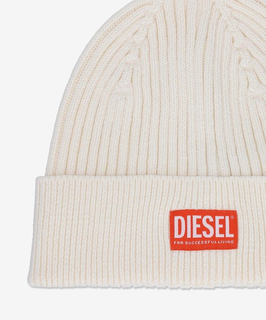 DIESEL K Coder H 2X2 Beanie - Off-White / A095040Daob1Ab