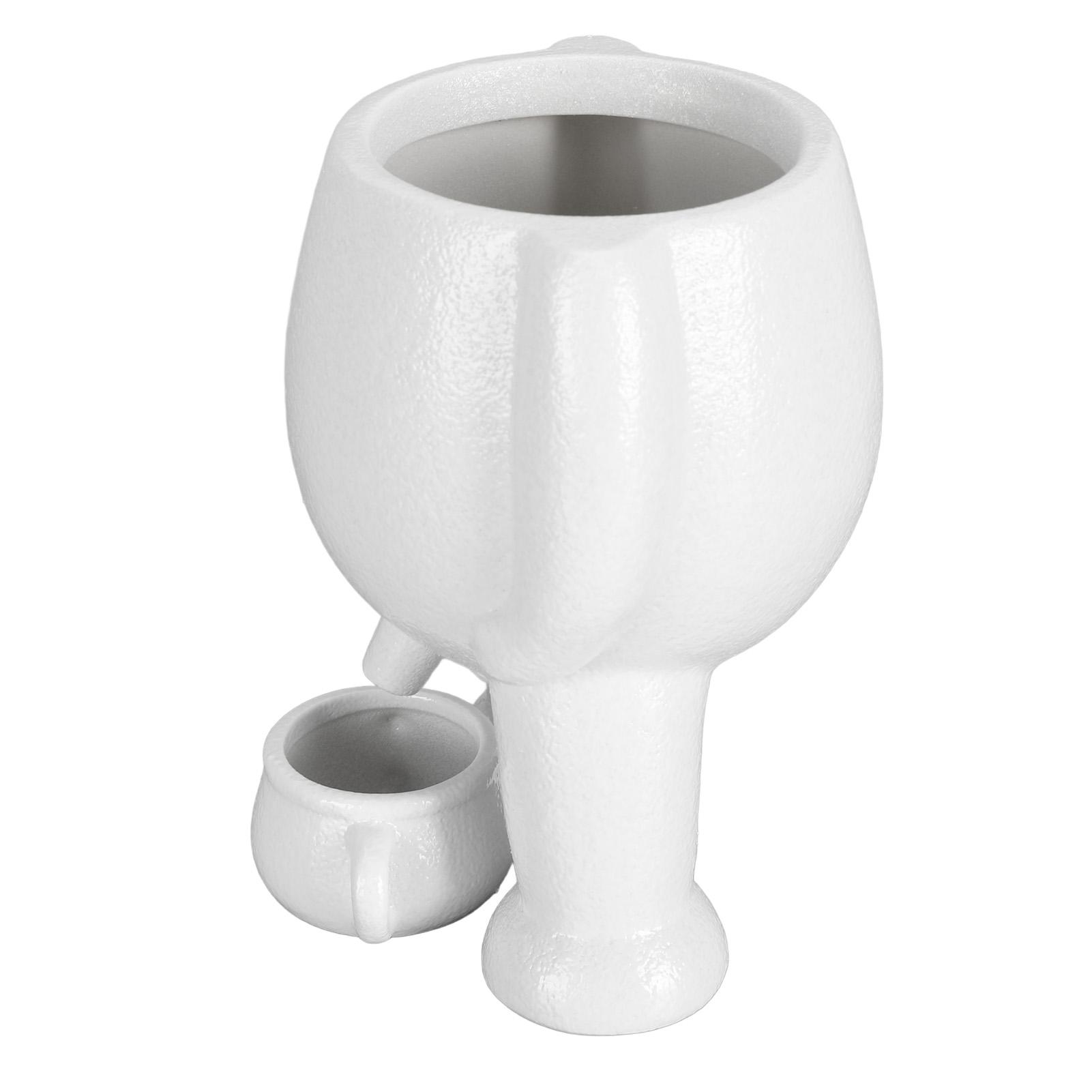Ceramic Flower Pot Simulation Innovative Little Man Pees Decoration   Planter Pot for   Desktop