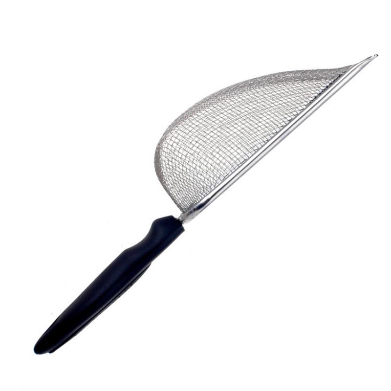 Stainless Steel Cat Litter Scoop, 10 Holes Heavy Duty Sifter Shovel for Clumping Kitty Litter, Durable Easy Clean Pet Sand Scoop