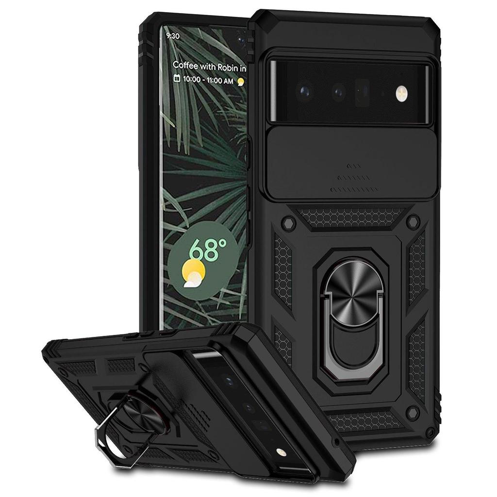 Google Pixel 6 Pro Magnetic Car Holder Drop-Proof Protective Case