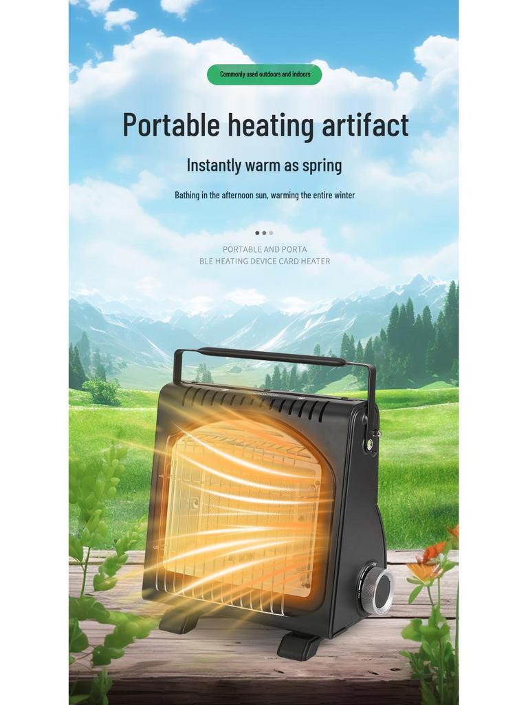 Portable Gas Cassette Heater for Camping Tents