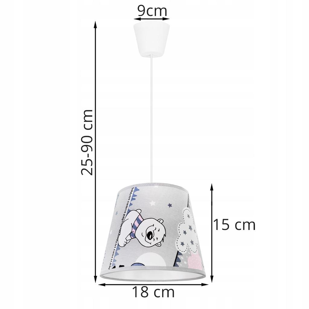 Loft Ceiling Hanging Lamp For Children, Led Lampshade