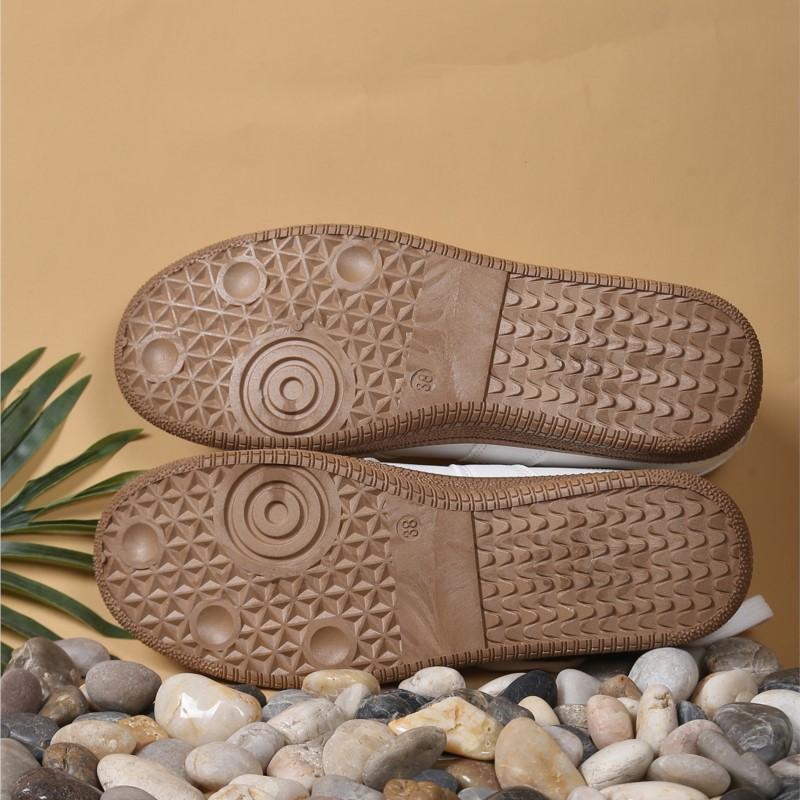 Fashion Women's Autumn Big Size Sneakers Casual Canvas Mesh Flat Sport Shoes Versatile White Trainers for Running Walking & Daily Wear