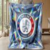 Chelsea FC Theme blanket Soft Flannel Blanket Plush Throw Blanket Cozy Sofa Bed Blanket for Home Decor