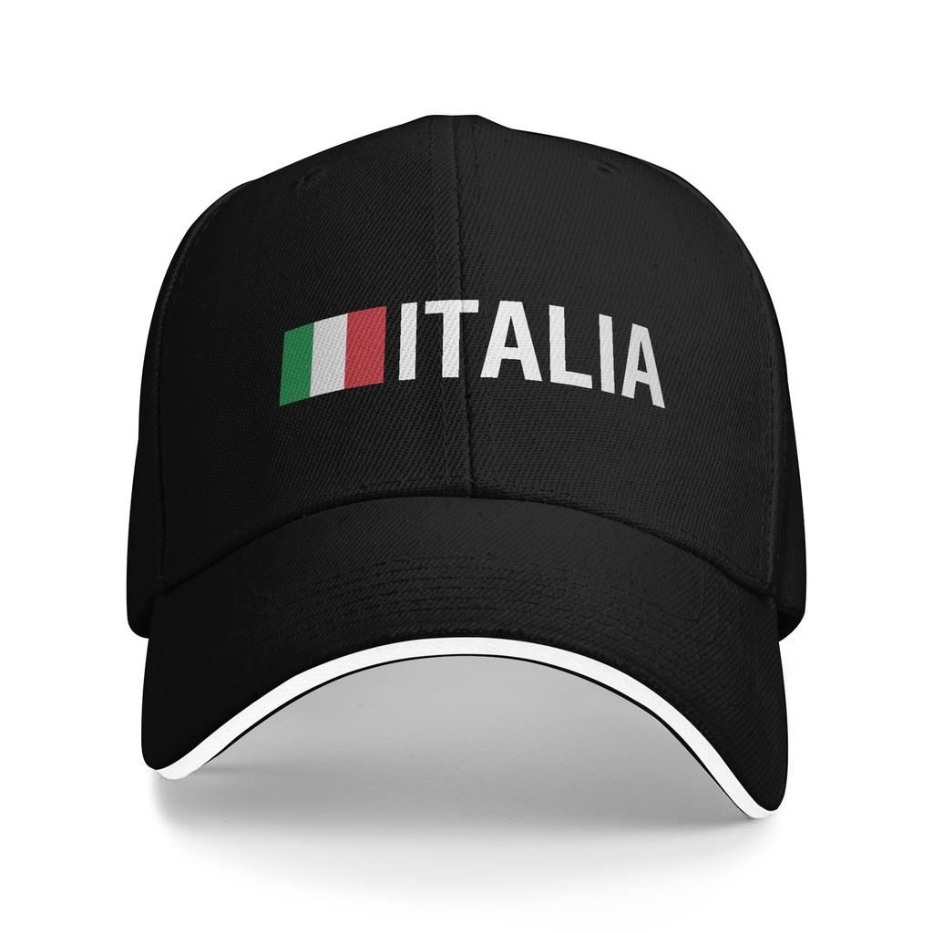 Personalized Italy Flag Baseball Cap Hip Hop Unisex WoUnisexs Adjustable Italian Proud Dad Hat Spring Snapback Caps