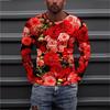 Taktisches Camouflage-Muster T-Shirt Für Männer Lustige 3D-bedruckte T-Shirts Herbst Lässig Locker Rundhals Oberteile T-Shirts Langarm