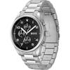 BOSS View Black Silver Metal Men's Quartz Watch 1514008