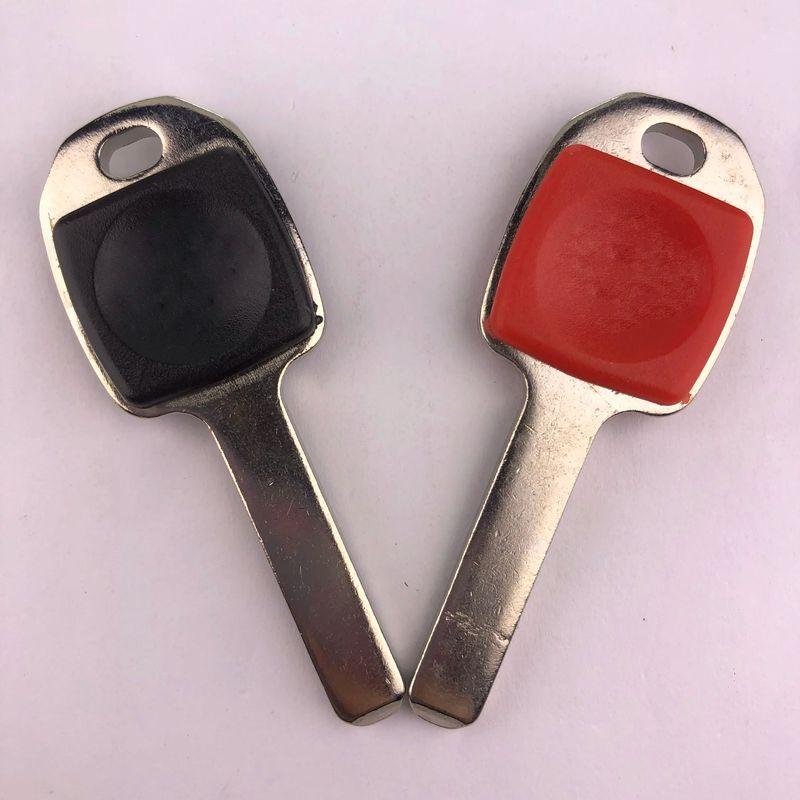3Pcs New Blank Key Motorcycle Replace Uncut Keys For Harley Softail Street Fat Bob Classic Heritage Slim Low Rider Sport Glide