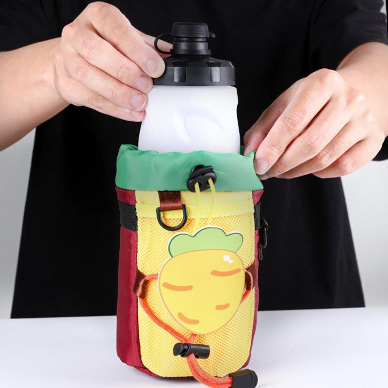 Bike Bottle Holder Cycling Water Bottle Carrier Pouch Insulated Kettle Road Bicycle Handlebar Bag Accessories