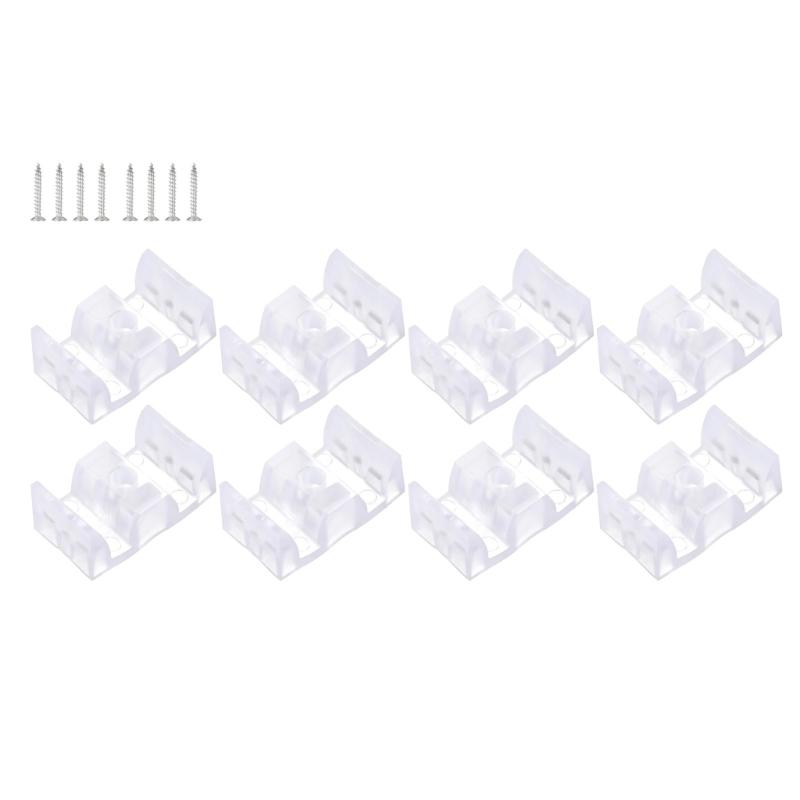 

8Pcs Elegant Clear Shower Door Protectors Accessory for Frame Sliding Glass Door Sturdy Anti Impact Guards Daily Use 1