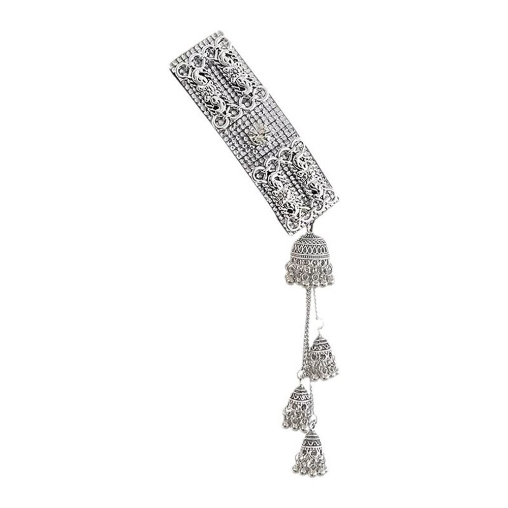 Showcasing Cultural Charm Hairpins Vintage Bangs Barrette Trendy Tassels Hair Clips