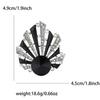 Creative Alloy Rhinestone Shell Modeling Brooch Cartoon Marine Life Men'S And Women'S Clothing Brooch Ornament Pin