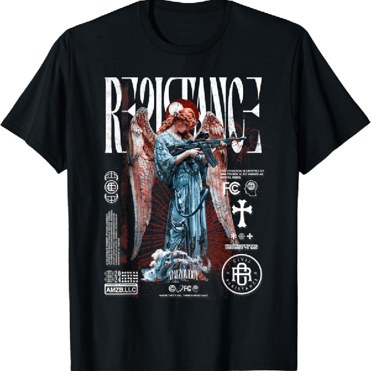 

Civil Resistance - Luxury Streetwear Urban Fashion T-Shirt XXXXXL чёрный