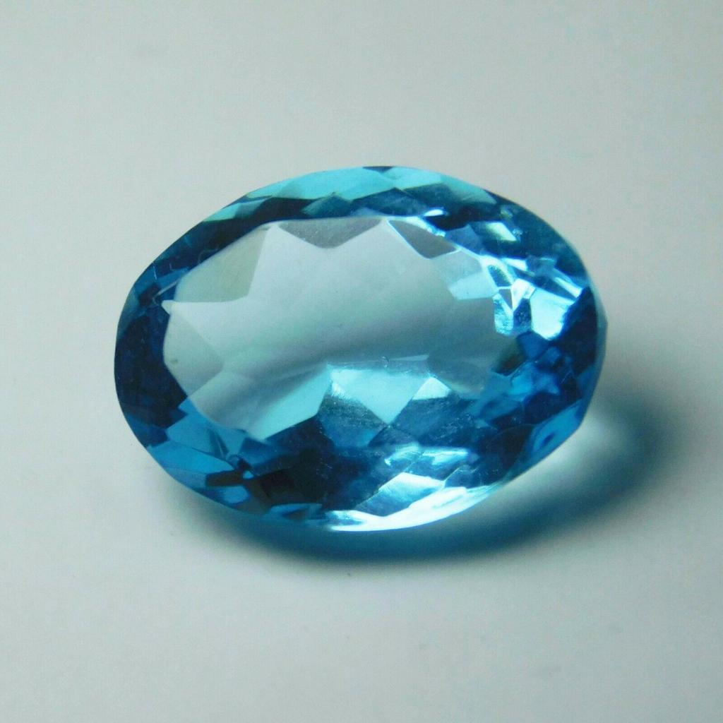 Natural Blue Aquamarine Oval Shape 8.85 Ct CERTIFIED Loose Gemstones