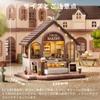 CRESYMME Dollhouse Miniature Kit, Wooden 3D Puzzle, DIY Handmade for Adults (Yuttari Bakery)