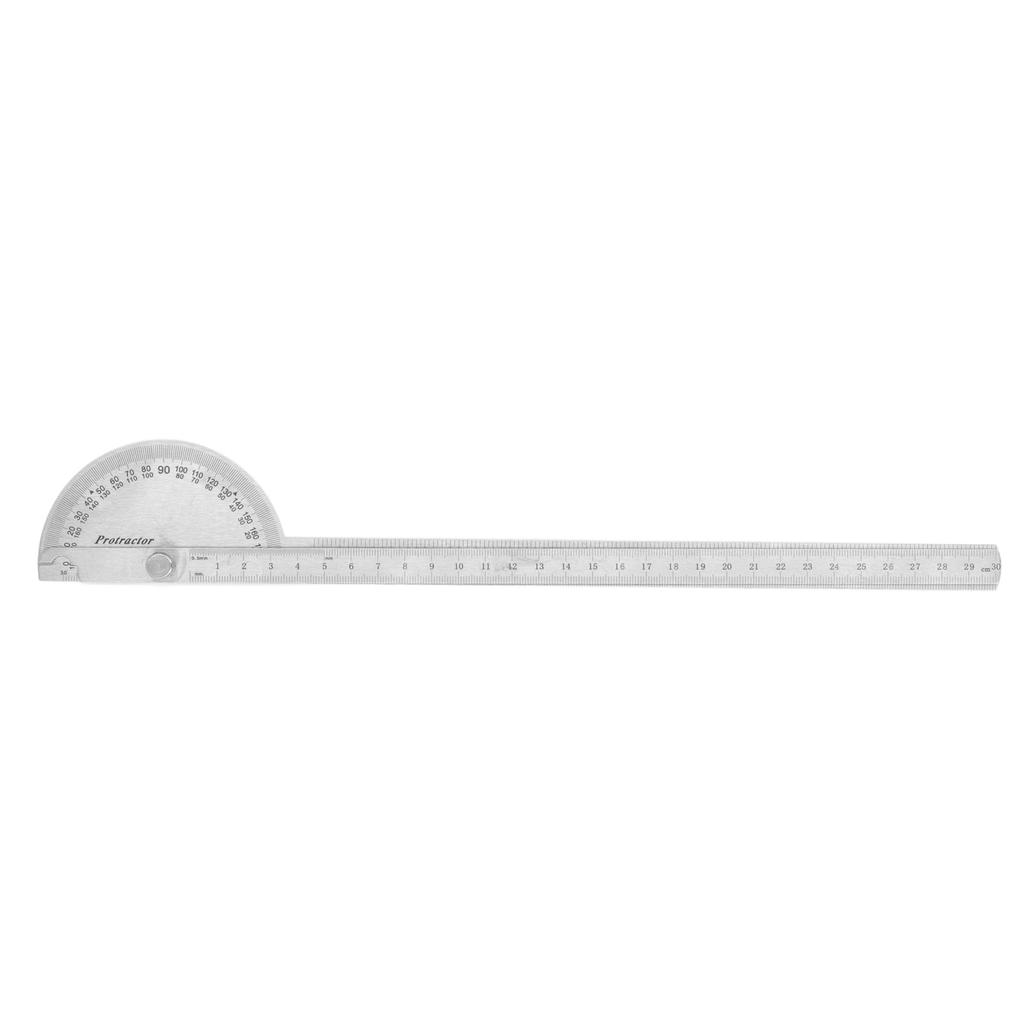 Angle Protractor 0?180 Degree 2 Arm Finder Stainless Steel Woodworking Ruler Measure Tool 250mm
