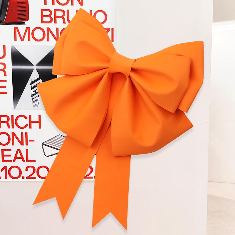 Giant Pink Bow Decoration for Birthday or Wedding Room Setup