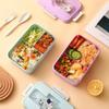 Fiambrera bonita para niños, niñas y niños con compartimentos, fiambrera Bento para escuela, cajas de aperitivos de comida para niños a prueba de fugas, nuevo 2023
