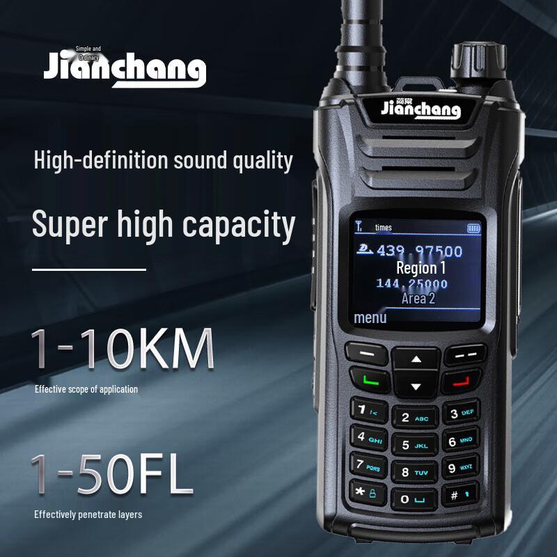 E28 Professional 10W Dual Band Handheld Walkie Talkie (CN Version)