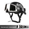 G3F Retro Japanischer Aufgebogener Heckhelm: Herren- & Damen-Cruiser-Helm für Radfahrer