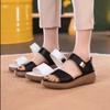 Fashion Flat-soled Sandals Women's Summer New Korean Version of Casual Versatile Mother Shoes Platform Non-slip Shoes
