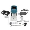 MUSTOOL 388V 850W Cordless Electric Trimmer Woodworking Engraving Slotting Trimming Milling Machine Wood Router with 1/2 Battery