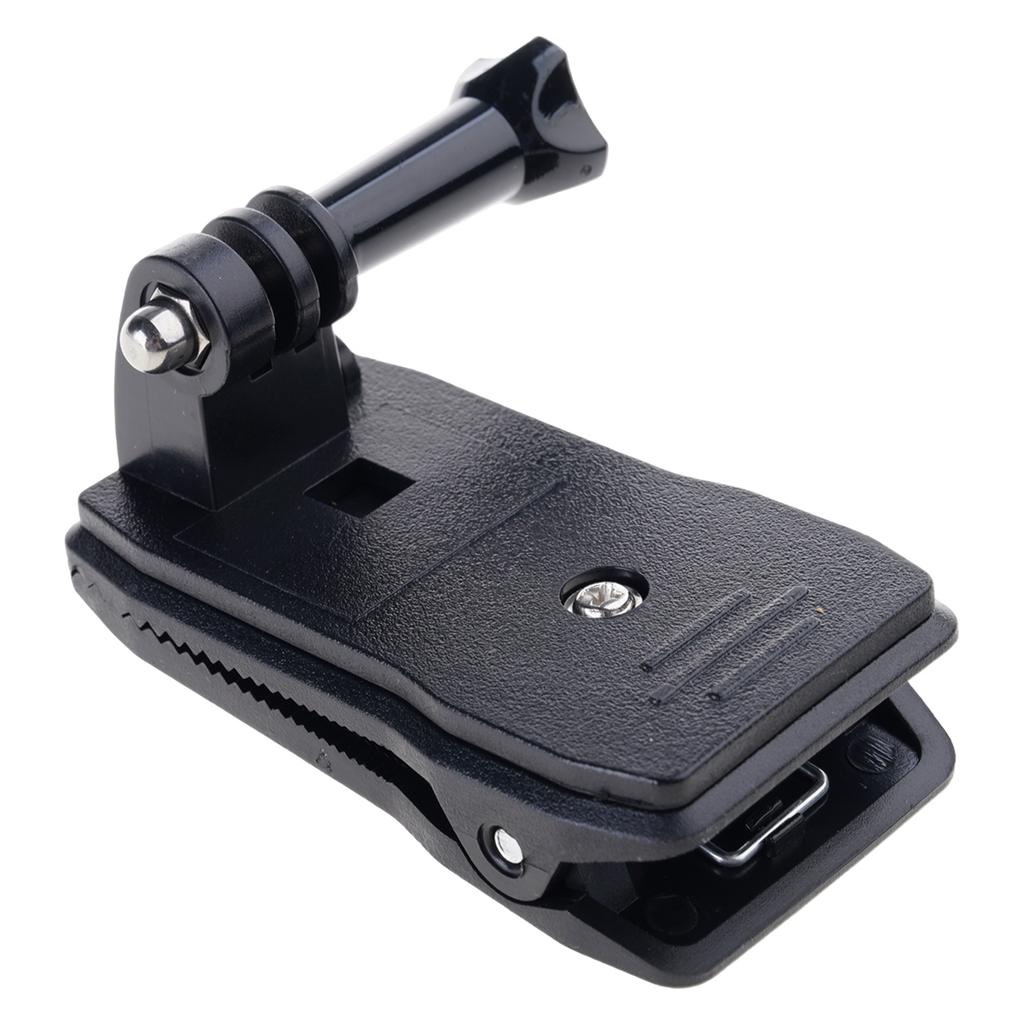 Backpack Strap Cap Clip Mount 360 Degree Rotary Clamp Arm for  Hero Series Action Camera Accessories