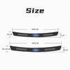 1Pcs Car Carbon Fiber Trunk Load Edges Badge Decoration Sticker For Ford Fiesta Mondeo Fusion Explorer Escape Shelby Edge Taurus