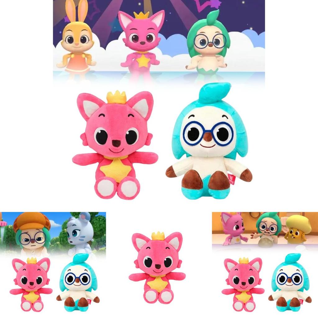 Pinkfong Hogi Plush Toy 30cm Soft Animal Stuffed Doll For Kids
