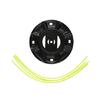 Universal Trimmer Grass Cutter Head Fit for Small Lawn Mowers Heavy Duty Metal Construction Safe And Reliable Operation