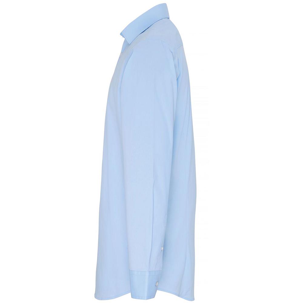 Premier Mens Stretch Fit Poplin Long Sleeve Shirt