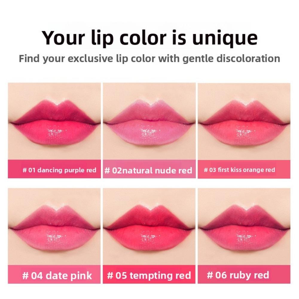 VIBELY Aloe Vera Moisturizing Warm Color Changing Jelly Lipstick Moisturizing Lip Gloss Lip Care Lip Care Lip Balm