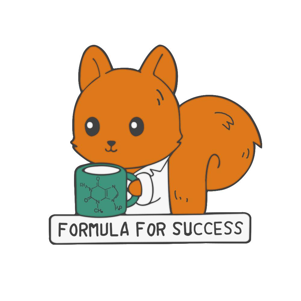 

Funny Animal Chemistry Brooch Cute Cartoon Fox Tortoise Turtle Enamel Pin Badge for Children Fashion Backpack Lapel Pins Jewelry