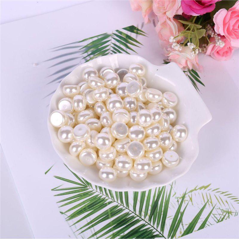High Gloss ABS Bread Beads (6mm-18mm) for DIY Shoe, Hat, and Clothing Accessories