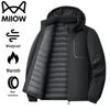 MiiOW Men's Winter Windproof Padded Outdoor Jacket