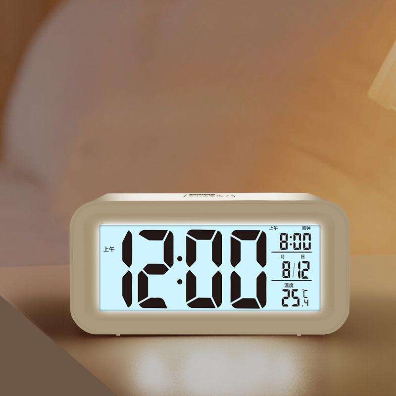 Alarm Clock for Students To Wake Up Artifact Multifunctional Intelligent Electronic Clock for Children Learning Bedroom Luminous Sleeping Clock