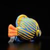 Cute Tropical Fish Regal Angelfish Plush Doll Simulation Sea Animal Fish Model Science Education Toy