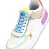 2pcs/pai Elastic Laces Buckle Shoelaces for Sneakers Shoelace Accessories Plastic Shoelace Lock Sports Shoe Kit AF1 Shoe Decora