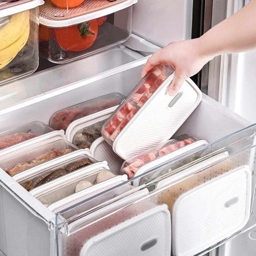 Food-grade Refrigerator Storage Boxes Sealed Design Snack Storage Boxes Food Preservation