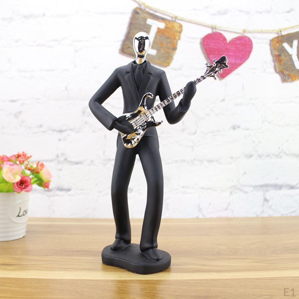 Music Art Character Model Statue Creative Living Room Decoration Cabinet Ornaments Figurine Resin