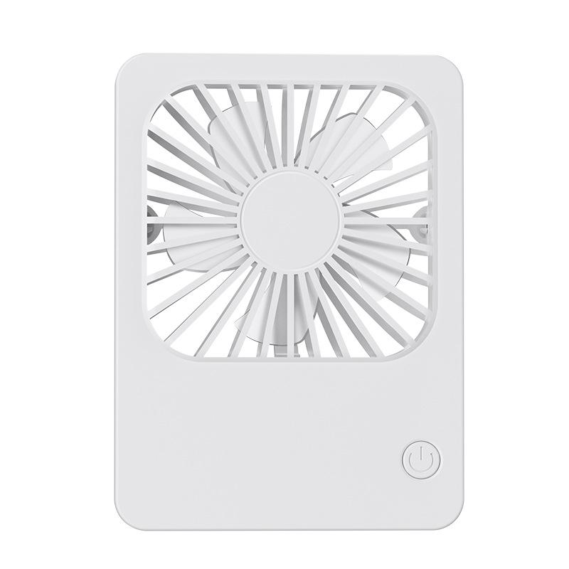 2026 Transparent USB Mini Table Fan with Digital Display - Portable, Silent, and Powerful 1200 Battery